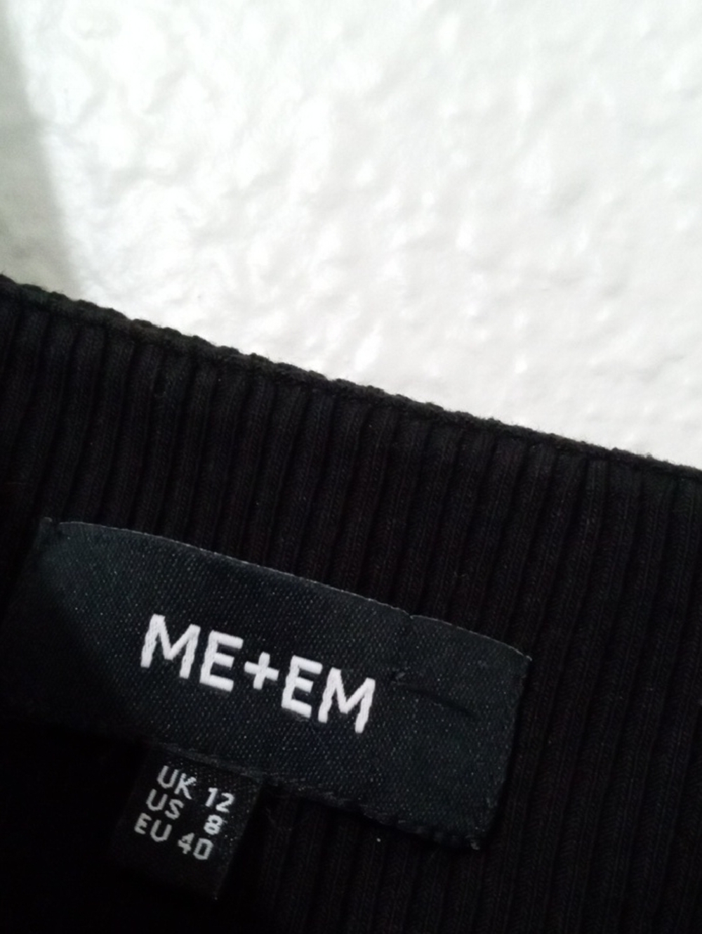 ME+EM Black Square-Neck Midi Dress - Picture 3 of 9